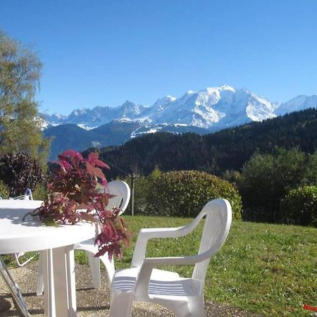 Studio Accueillant A Cordon Vue Mont Blanc 22 M² Parking Inclus Esterno foto